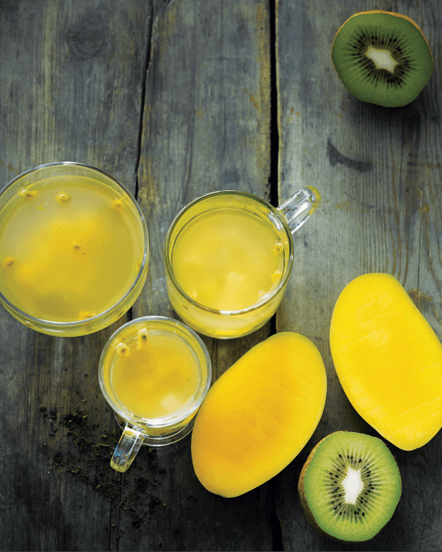 Ice Mango and Passion Fruit Green Tea | Buydeem Tea Collection