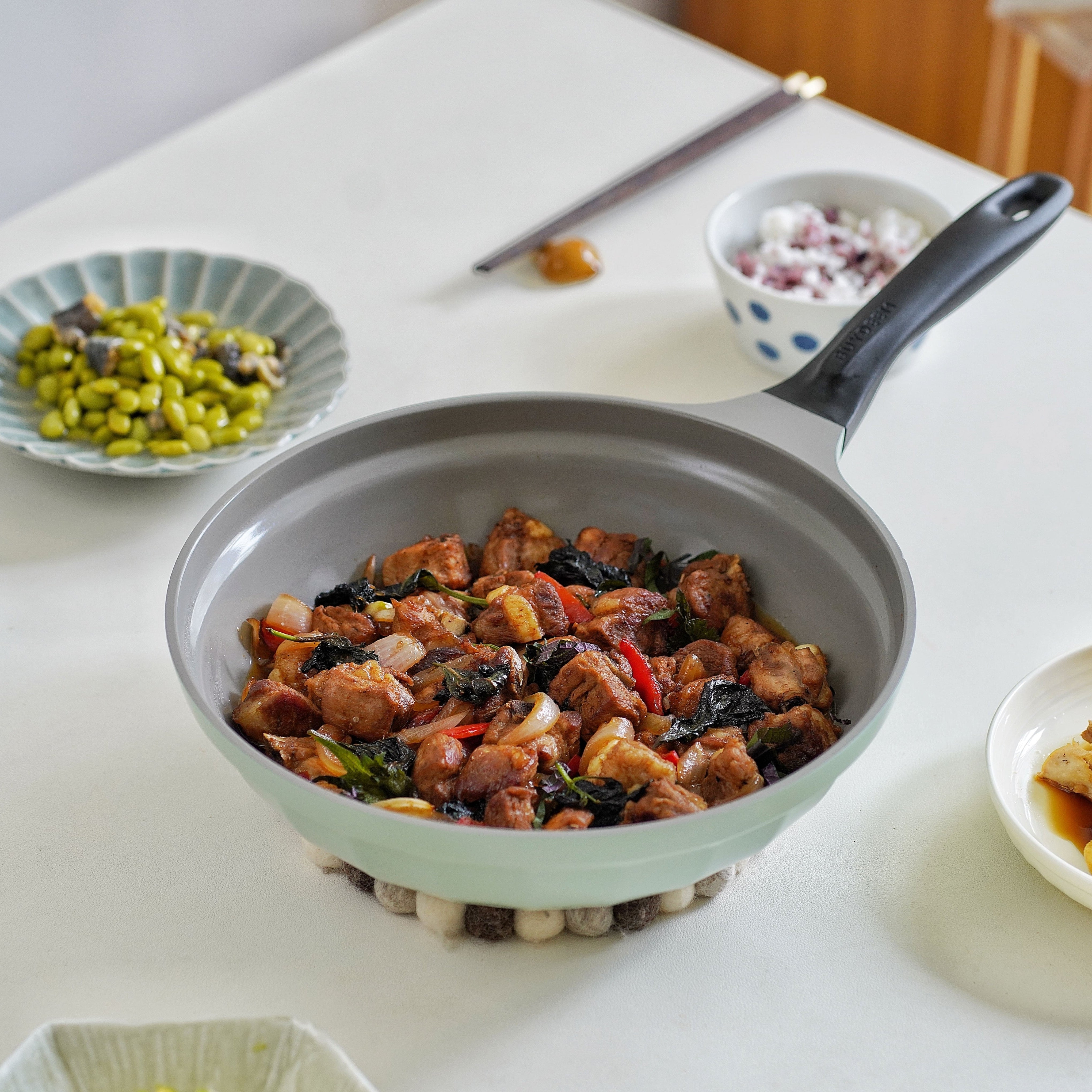 Perilla Leaf Pork Ribs