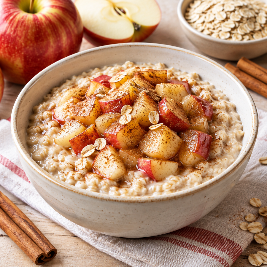 Apple Cinnamon Oatmeal