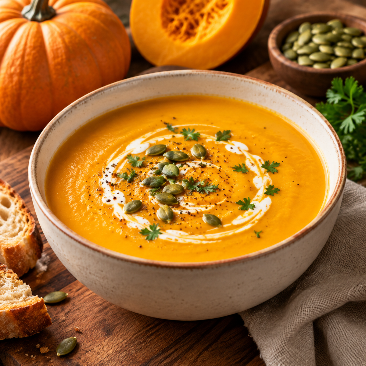 Creamy Pumpkin Soup