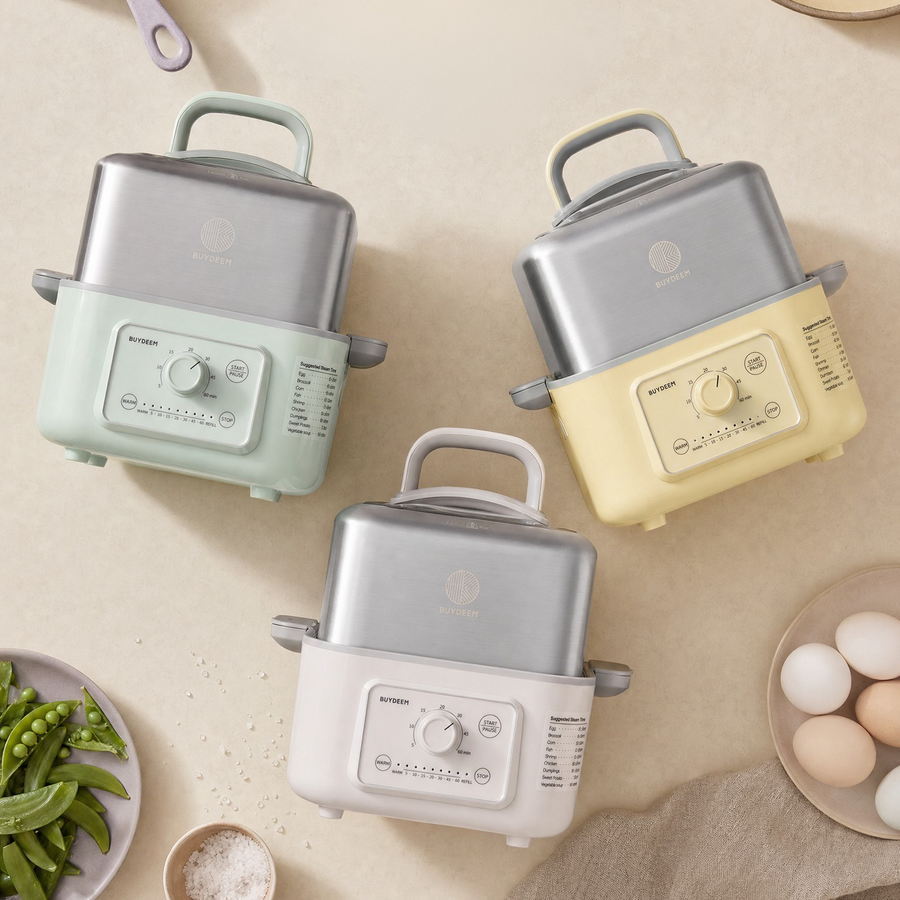 New Colors, Same Great Steam: Introducing Oatmeal White & Mellow Yellow for the BUYDEEM G52