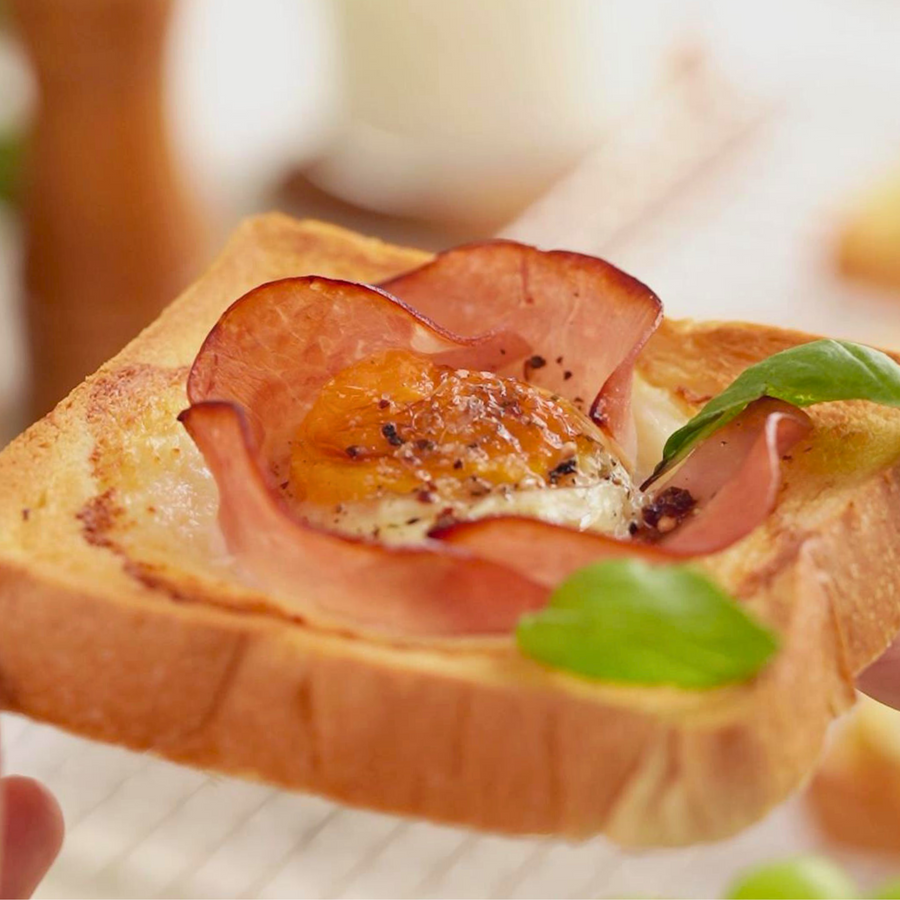 Ham & Egg Nest Toast