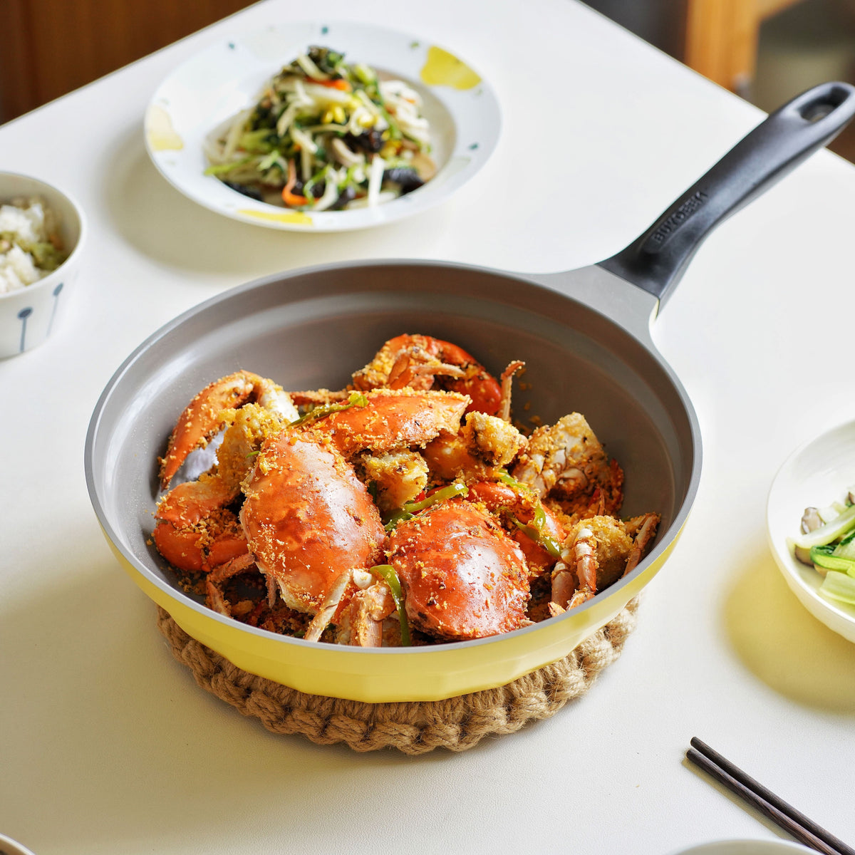 Typhoon Shelter Style Stir-Fried Crab