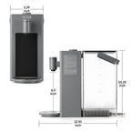 (OPEN BOX) Instant Hot Water Dispenser 3L, Ink Grey