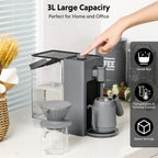 (OPEN BOX) Instant Hot Water Dispenser 3L, Ink Grey
