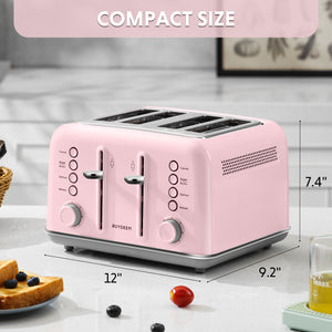 DT640 Retro 4-Slice Toaster