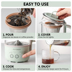 K32 Mini Multi-function Tea & Coffee Maker, 0.6L