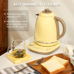 K740 Electric Kettle with Temperature Control, 1.7L