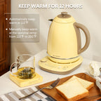 K740 Electric Kettle with Temperature Control, 1.7L