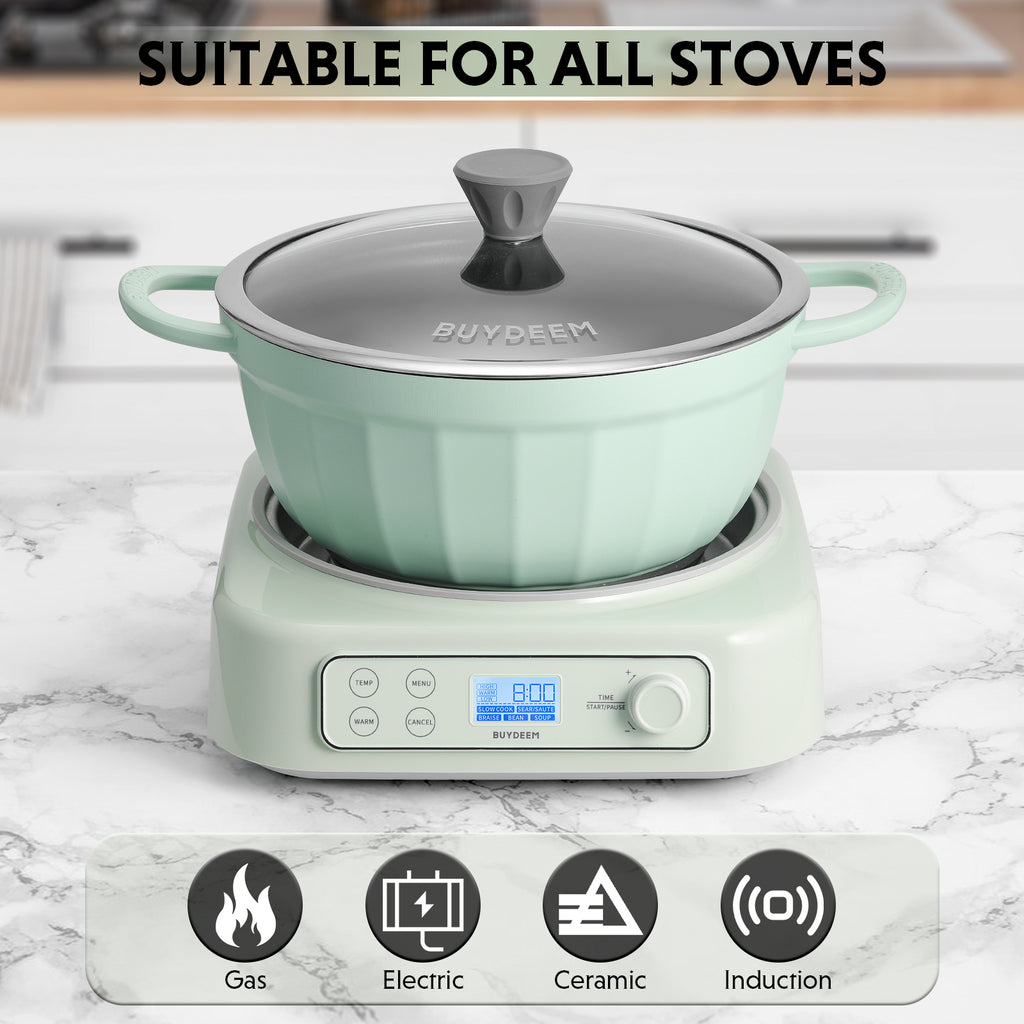 Slow Cooker with Nonstick Stockpot