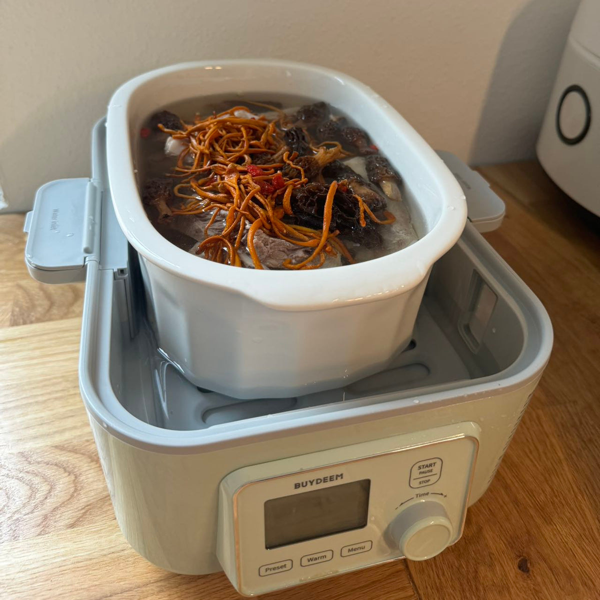 Ceramic Cocotte for Food Steamer, 2QT