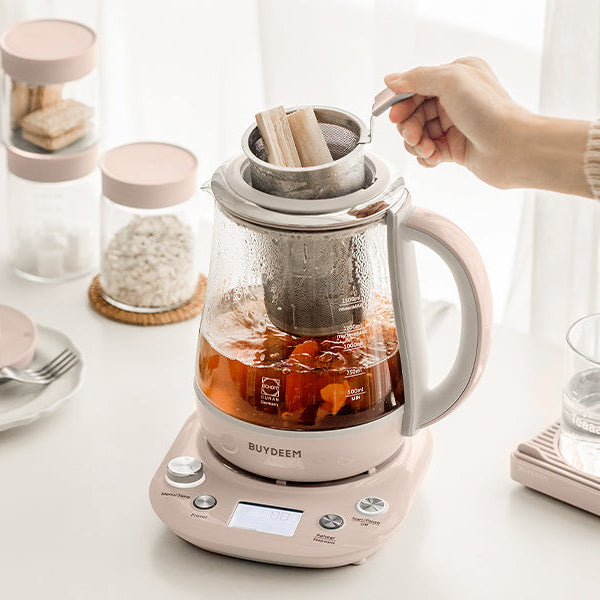 K2763 Beverage Maker with Glass Stew Pot and Infuser, 1.5L