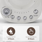 K156 Multi-function Tea and Coffee Maker 1.5L, Oat White