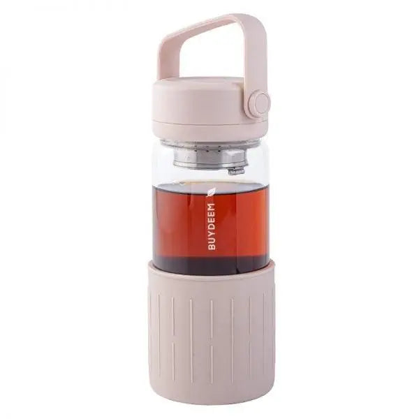 BUYDEEM Portable Glass Tea Bottle BuydeemUS