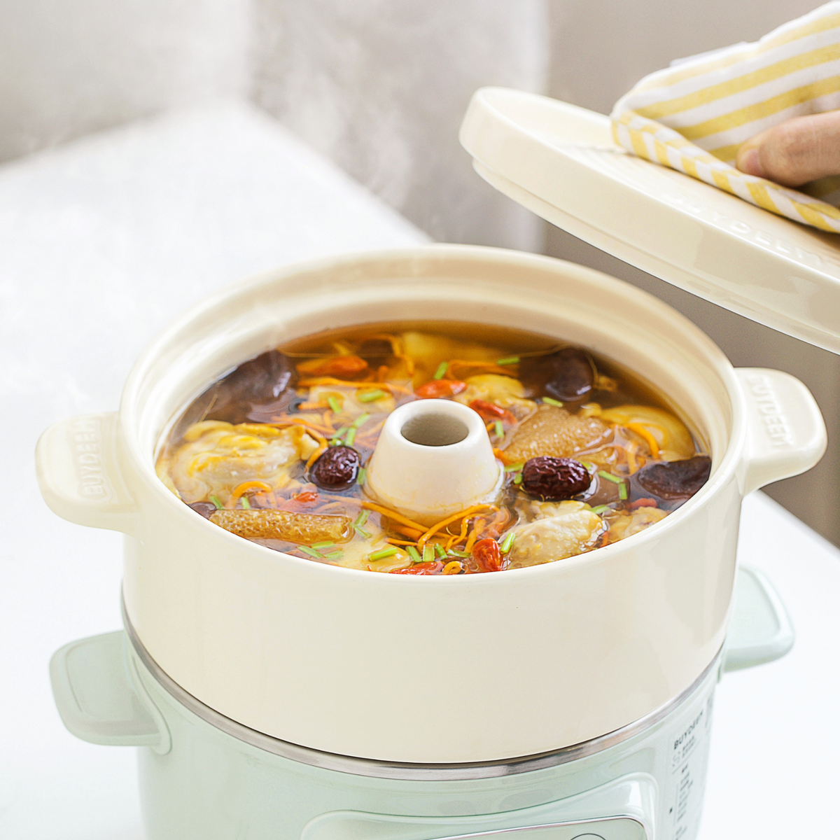 G32 Food Steamer with Steam Plate, Rack & Pot- Bundle Offer