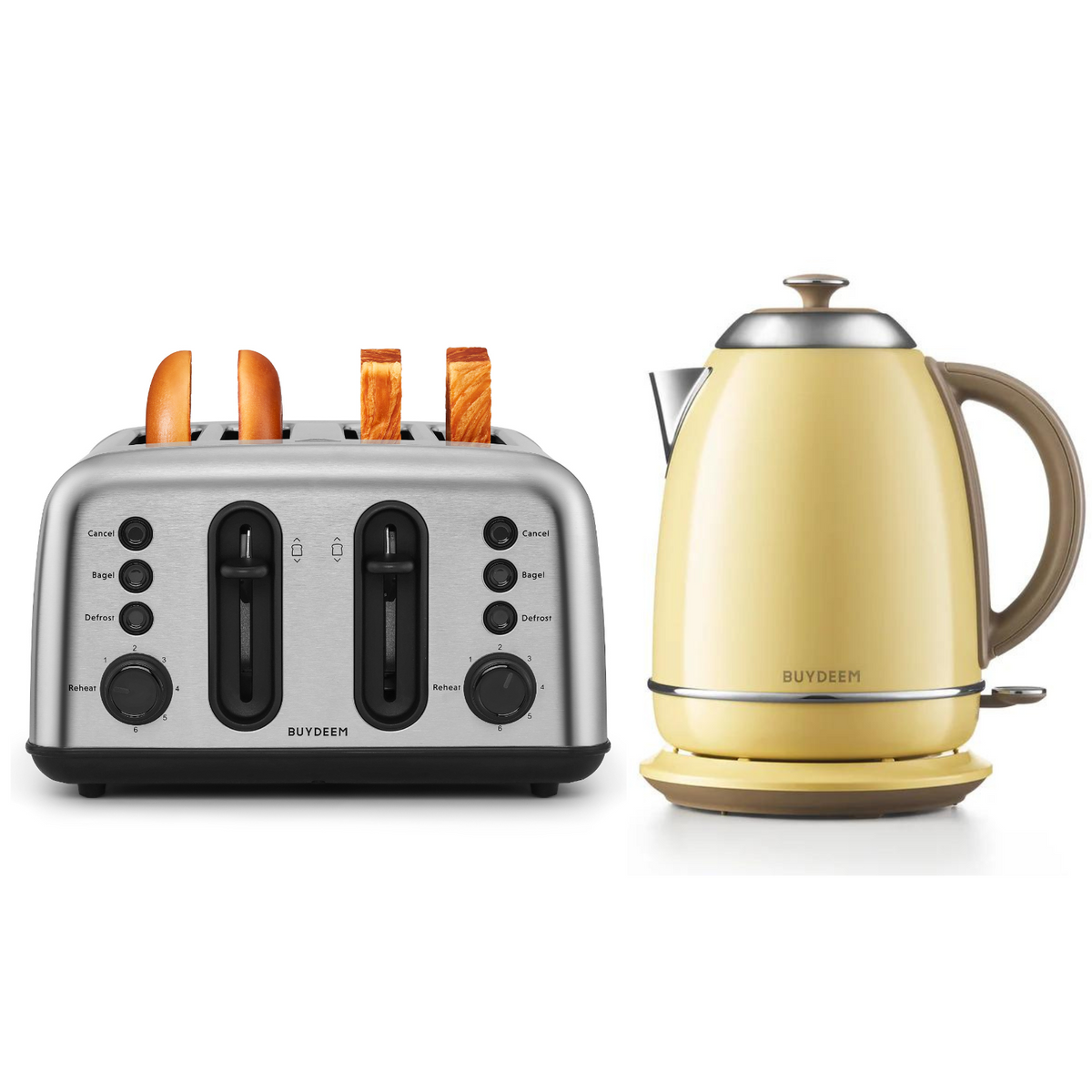 DT440 4-Slice Toaster with Electric Kettle - Bundle Offer
