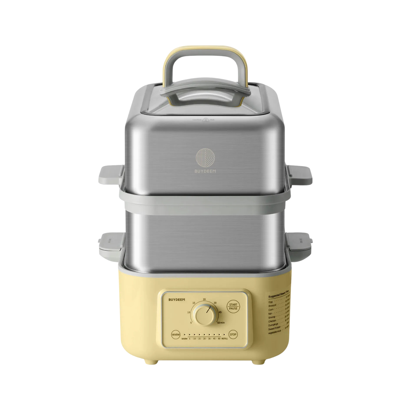 G52 Two-Tier Electric Food Steamer, 10.6QT