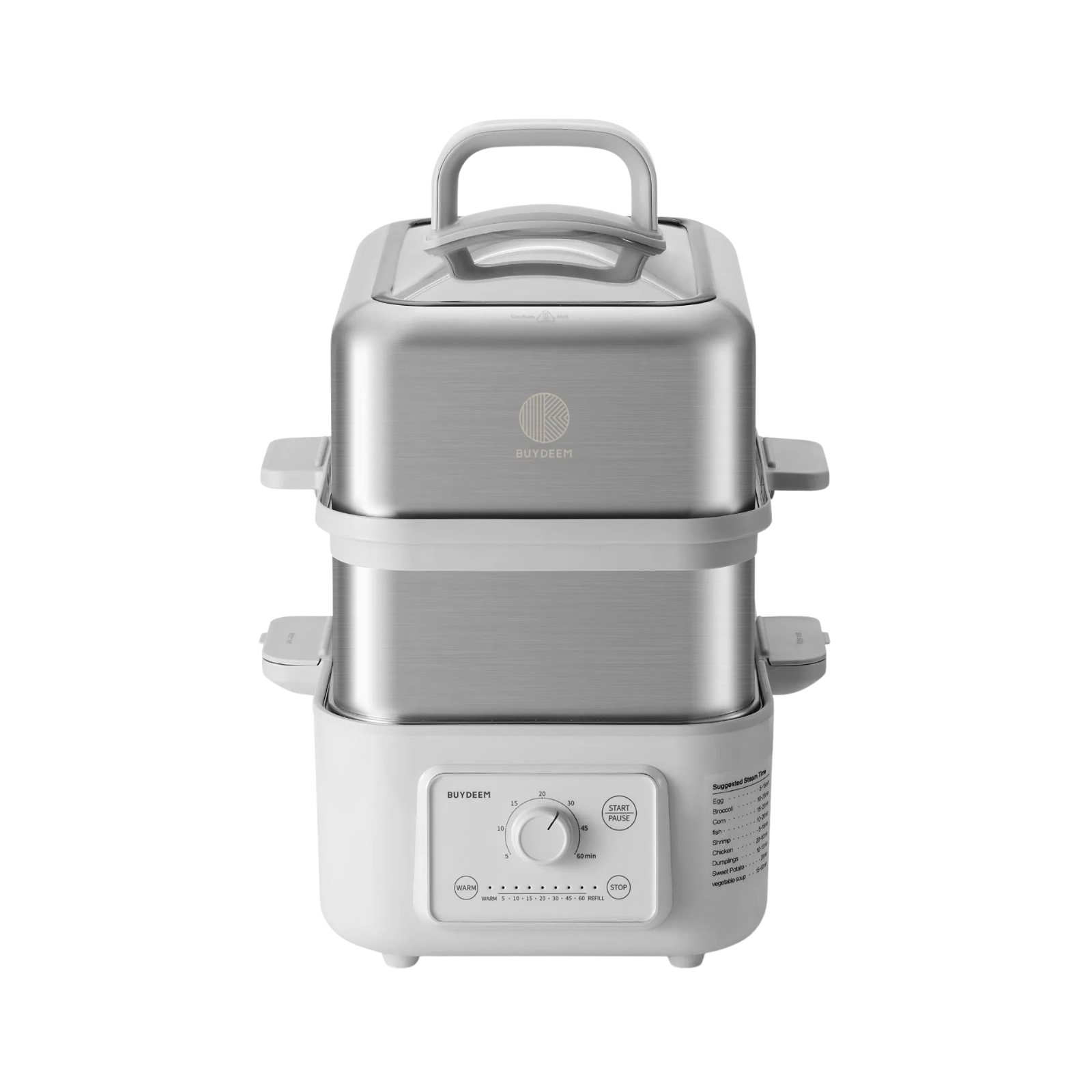 G52 Two-Tier Electric Food Steamer, 10.6QT
