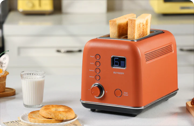 DT440 Retro 4-Slice Metal Toaster
