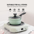 Cast Aluminum Nonstick Saucepan, 1.9QT