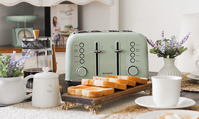 4-Slice Retro Toaster